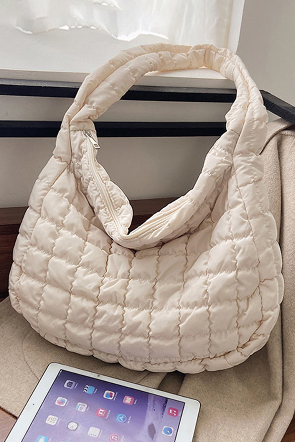 Evergreen Elegance Quilted Carryall