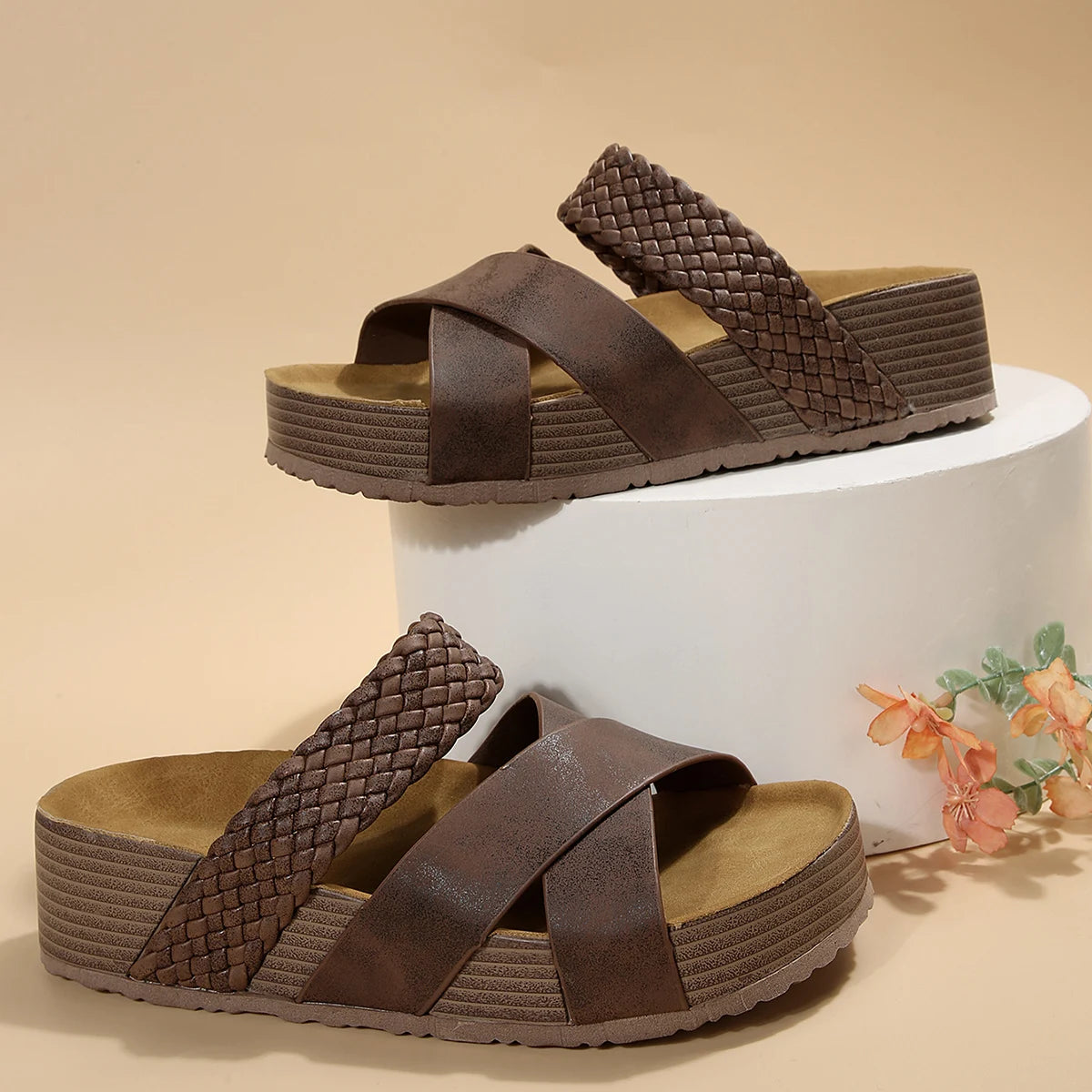 OrthoEase Broad Band Sandals